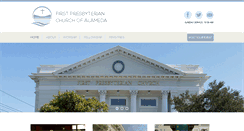 Desktop Screenshot of alamedachurch.com