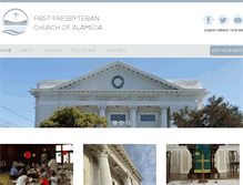 Tablet Screenshot of alamedachurch.com